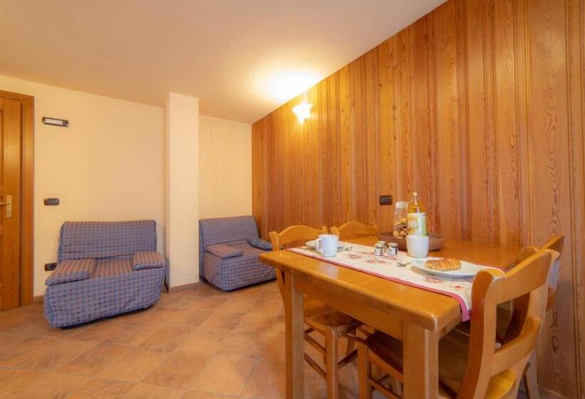 침실 1개 아파트, Family Apartments Le Chalet