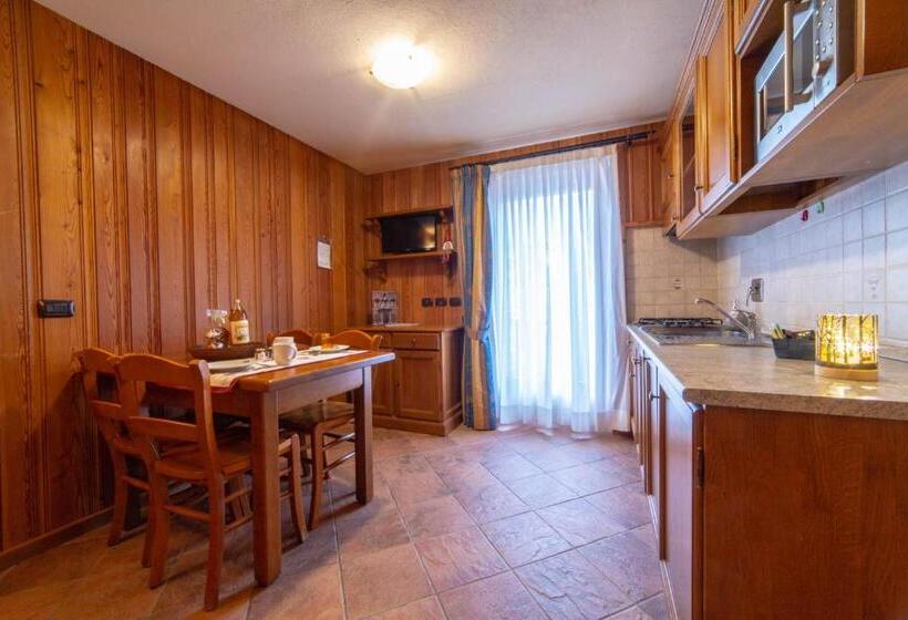 침실 1개 아파트, Family Apartments Le Chalet