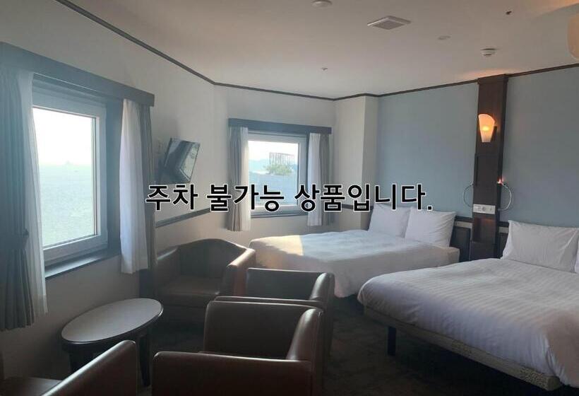 디럭스 룸 바다 전망, Toyoko Inn Busan Haeundae 2
