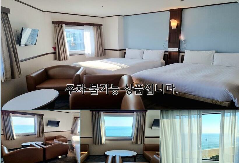 디럭스 룸 바다 전망, Toyoko Inn Busan Haeundae 2