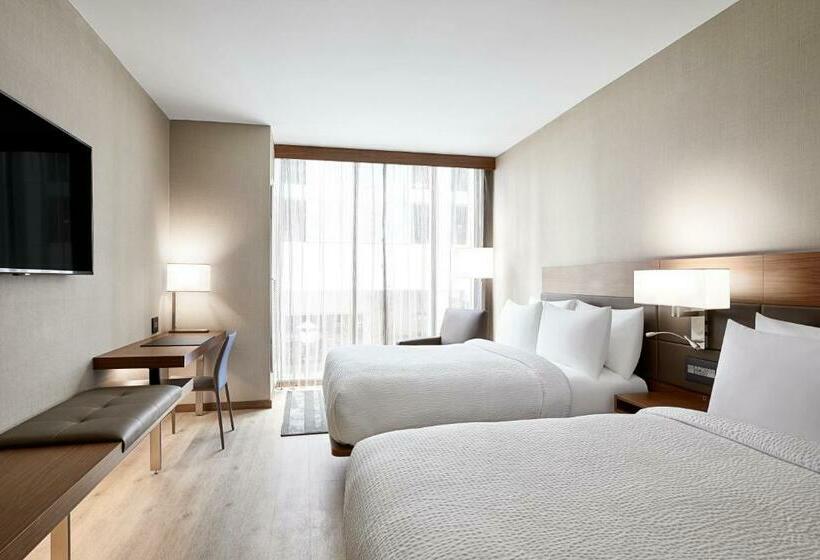 غرفه قياسيه سريرين مزدوجين, Ac Hotel By Marriott Raleigh North Hills