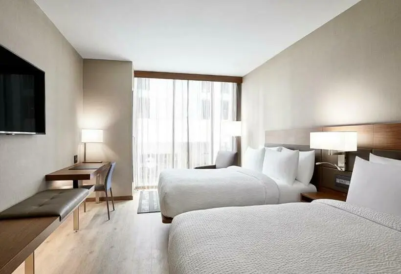 Standard-huone 2 Parivuodetta, Ac Hotel By Marriott Raleigh North Hills