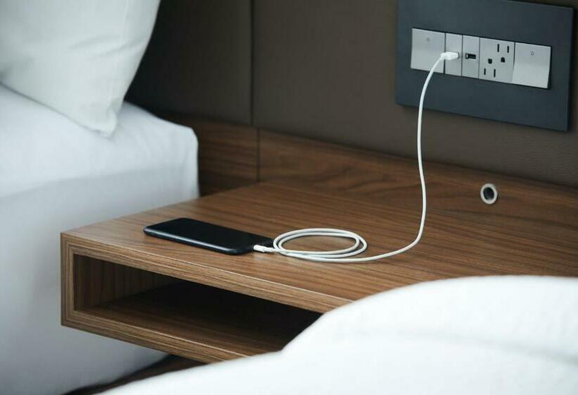 غرفه قياسيه سريرين مزدوجين, Ac Hotel By Marriott Raleigh North Hills