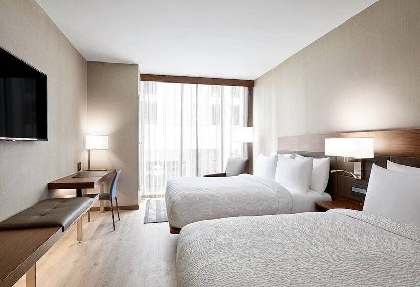 חדר סטנדרט שתי מיטות זוגיות, Ac Hotel By Marriott Raleigh North Hills