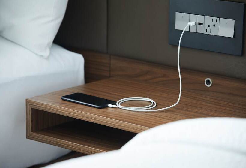 غرفه قياسيه سريرين مزدوجين, Ac Hotel By Marriott Raleigh North Hills