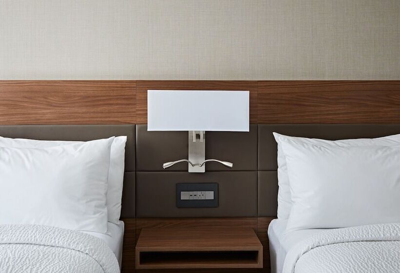 غرفه قياسيه سريرين مزدوجين, Ac Hotel By Marriott Raleigh North Hills