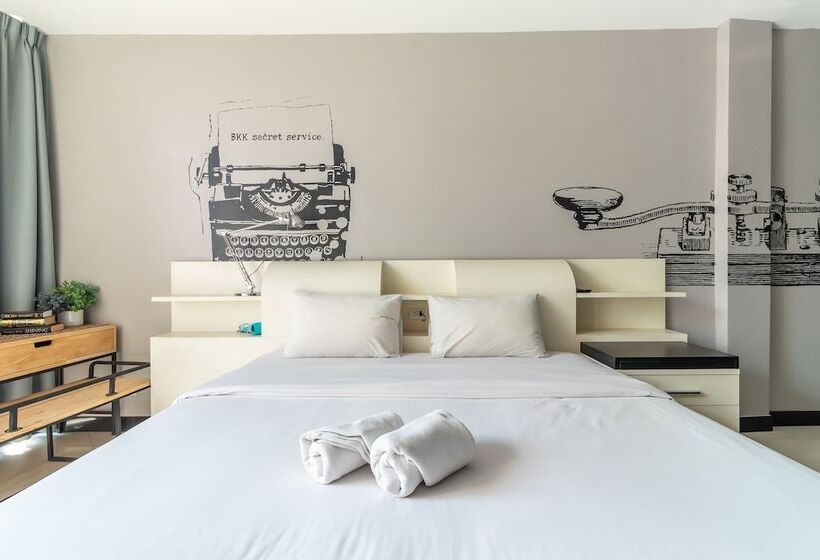 اتاق استاندارد با تخت بزرگ, The Secret Service Bed & Breakfast