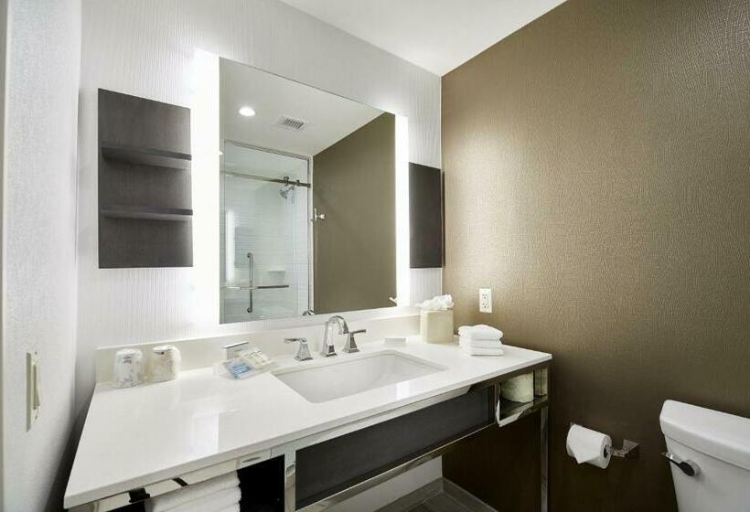 חדר סטנדרט עם מיטת קינג, Hilton Garden Inn Roslyn