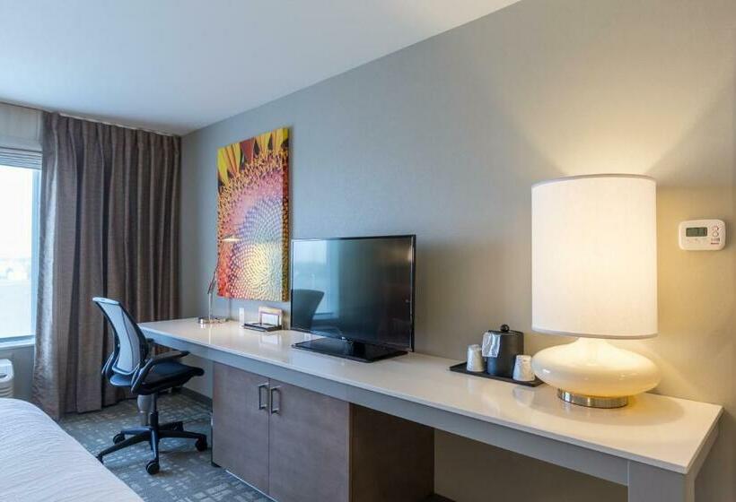 장애인을 위한 킹사이즈 침대 스탠다드 룸, Hilton Garden Inn Salina