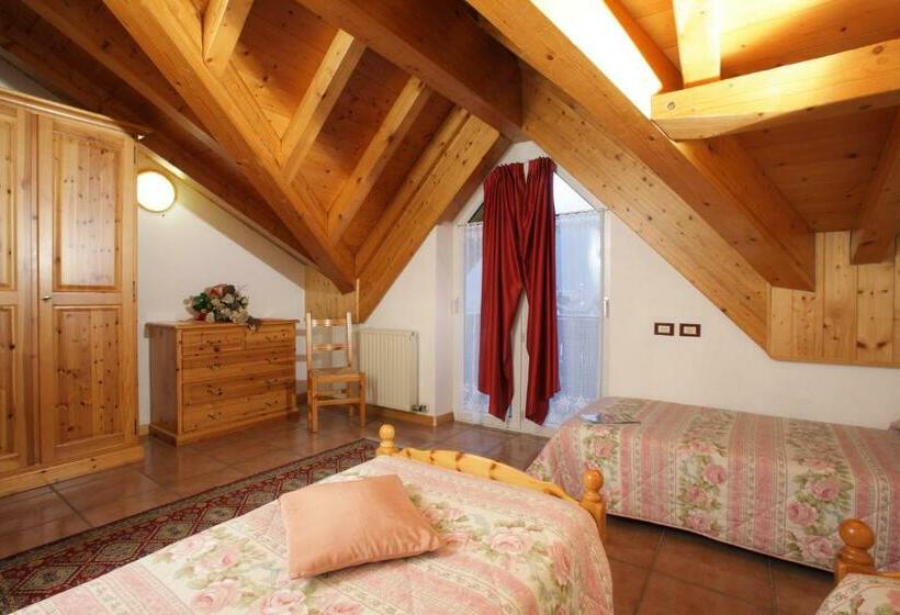 침실 2개 아파트, Residence Al Caminetto