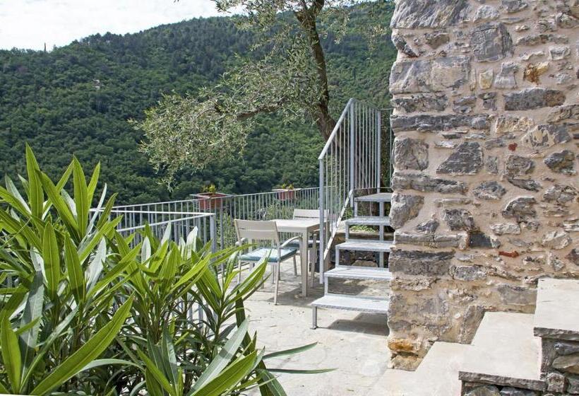 海景标准间带阳台, La Terrazza Con L Ulivo   Guesthouse Con Terrazza E Vista Sul Golfo Dei Poeti