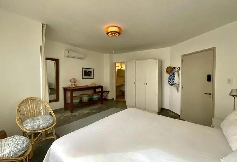Deluxe Zimmer mit Meerblick & Balkon, La Posta Beach