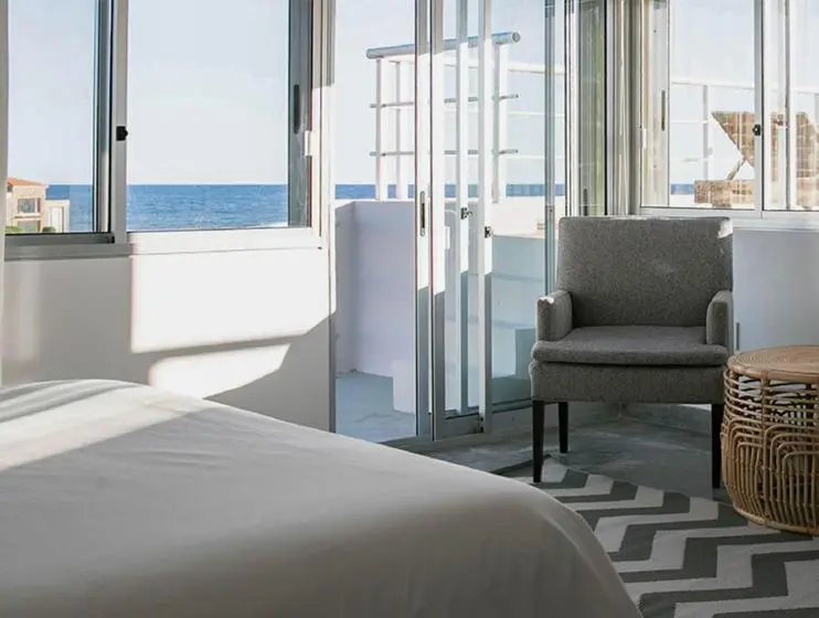 Deluxe Zimmer mit Meerblick & Balkon, La Posta Beach