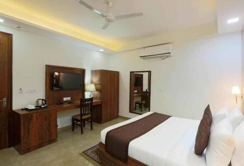غرفة ديلوكس سرير كينج, Park Green  Delhi Airport A Unit Of Prithvi Palace