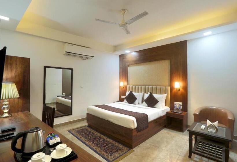 غرفة ديلوكس سرير كينج, Park Green  Delhi Airport A Unit Of Prithvi Palace