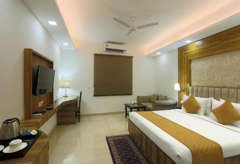 غرفة ديلوكس سرير كينج, Park Green  Delhi Airport A Unit Of Prithvi Palace
