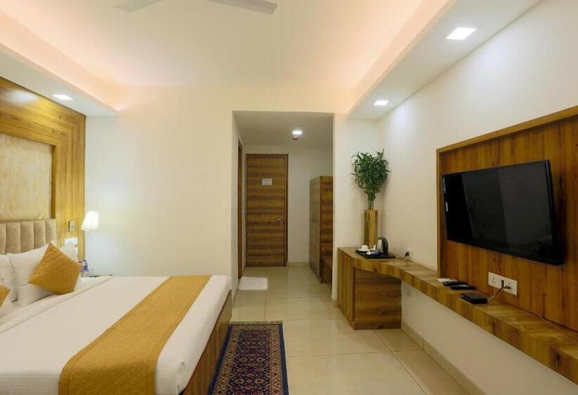 غرفة ديلوكس سرير كينج, Park Green  Delhi Airport A Unit Of Prithvi Palace