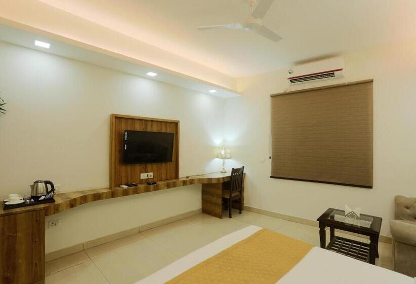 غرفة ديلوكس سرير كينج, Park Green  Delhi Airport A Unit Of Prithvi Palace
