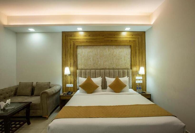 غرفة ديلوكس سرير كينج, Park Green  Delhi Airport A Unit Of Prithvi Palace