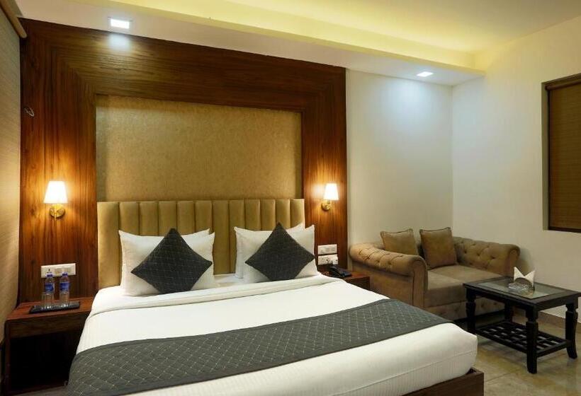 غرفة ديلوكس سرير كينج, Park Green  Delhi Airport A Unit Of Prithvi Palace