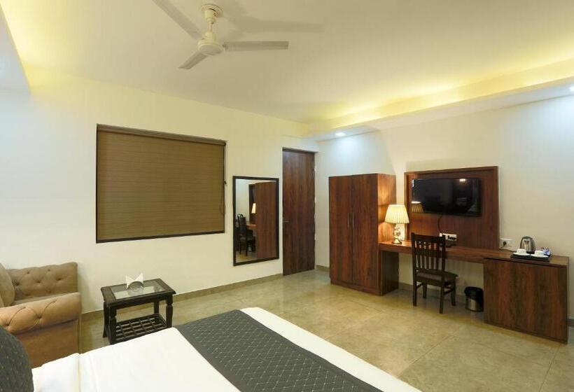 غرفة ديلوكس سرير كينج, Park Green  Delhi Airport A Unit Of Prithvi Palace