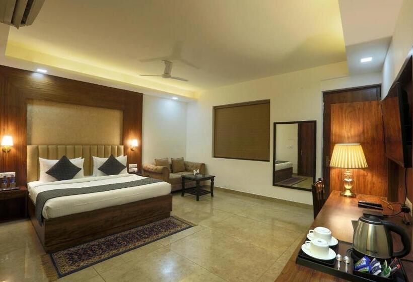 غرفة ديلوكس سرير كينج, Park Green  Delhi Airport A Unit Of Prithvi Palace