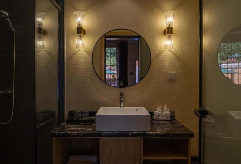 اتاق استاندارد با چشم‌انداز باغ, Lijiang Man She   Snow Mountain View Designer B&b