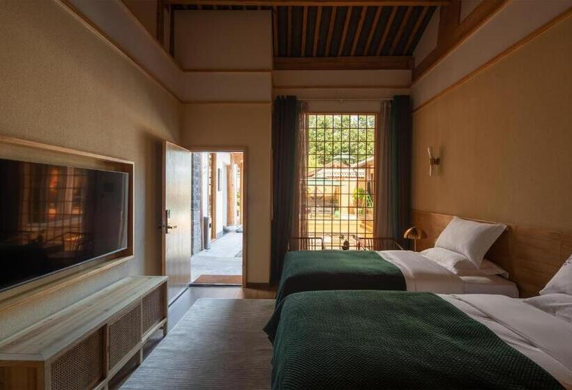 Номер Стандарт Вид на Сад, Lijiang Man She   Snow Mountain View Designer B&b