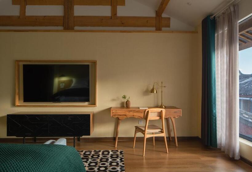 اتاق استاندارد با تخت بزرگ, Lijiang Man She   Snow Mountain View Designer B&b