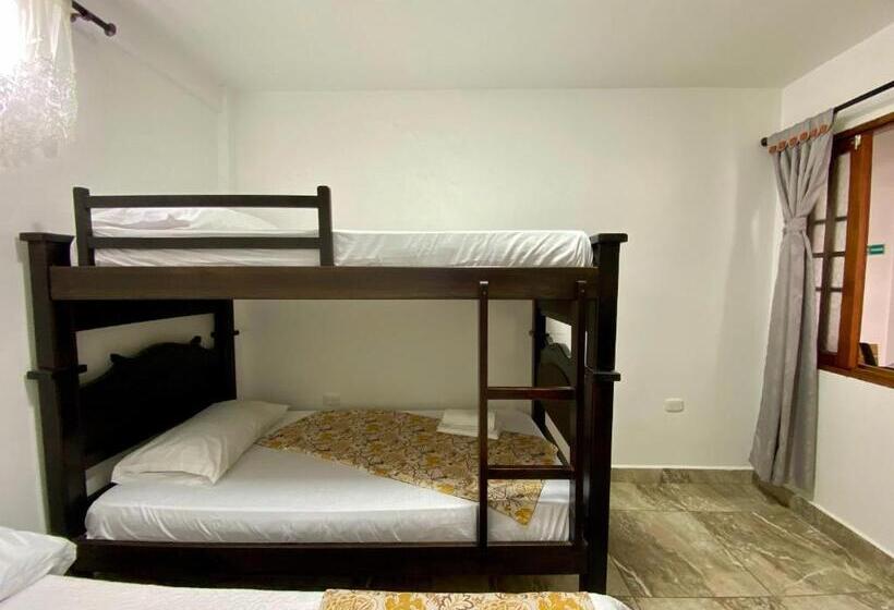 اتاق استاندارد چهارنفره با سرویس بهداشتی مشترک, Casa Lubel