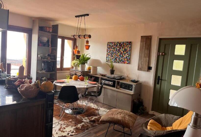 חדר סטנדרט נוף להרים, Le Moulin De Navette   La Meule