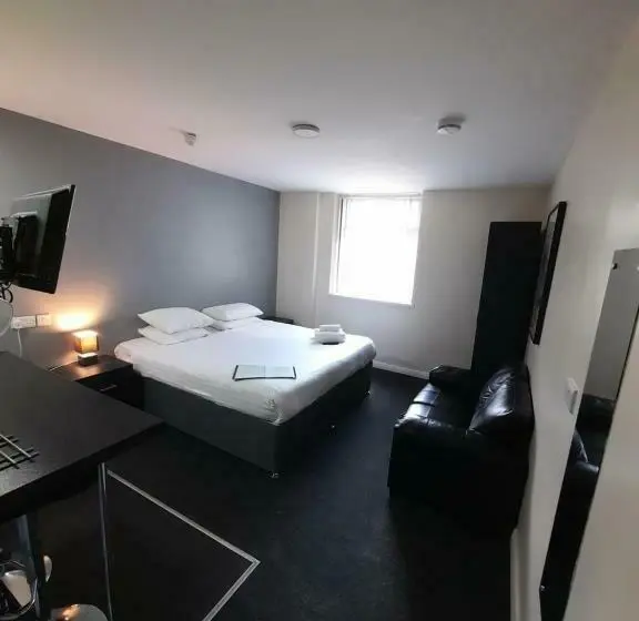 スタンダードルーム, Lymedale Suites Studios & Aparthotel In Newcastle Under Lyme & Stoke