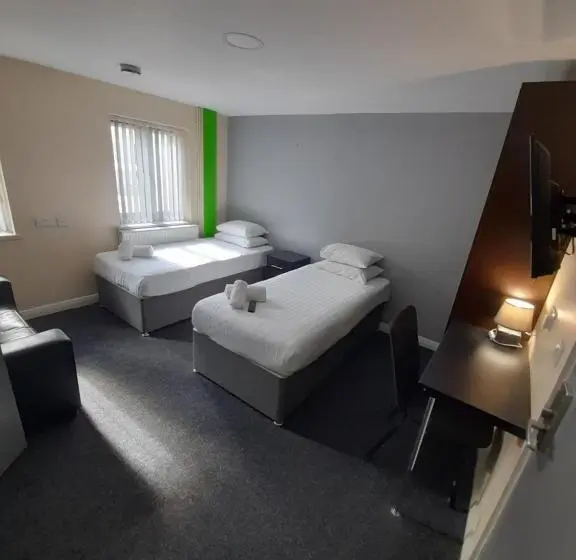 ２ベッドスイートルーム, Lymedale Suites Studios & Aparthotel In Newcastle Under Lyme & Stoke