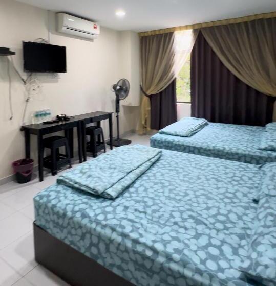 غرفة ديلوكس عائلية, 西子楼 Czi Budget Hotel Sungai Siput