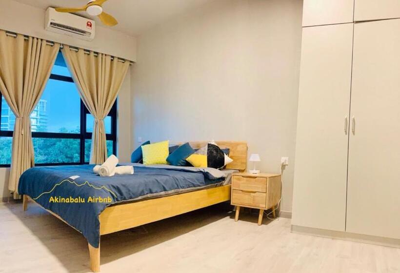 带1个卧室带观景的公寓, Jq Citypads By Golden Stay