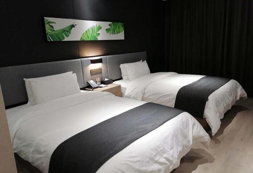 Номер Superior, Thank Inn Chain Hotel Shangqiu Yongcheng Jinbo Grand Plaza