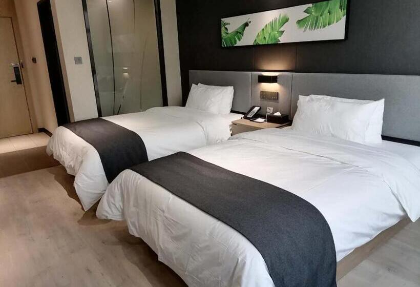 高级大房间, Thank Inn Chain Hotel Shangqiu Yongcheng Jinbo Grand Plaza