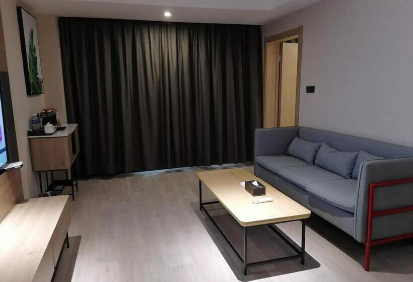 行政套房, Thank Inn Chain Hotel Shangqiu Yongcheng Jinbo Grand Plaza