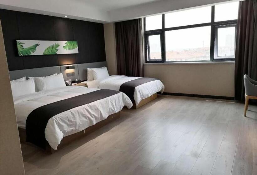 家庭间, Thank Inn Chain Hotel Shangqiu Yongcheng Jinbo Grand Plaza