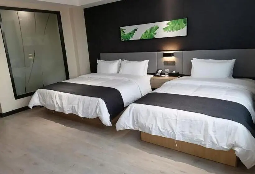 ファミリールーム, Thank Inn Chain Hotel Shangqiu Yongcheng Jinbo Grand Plaza