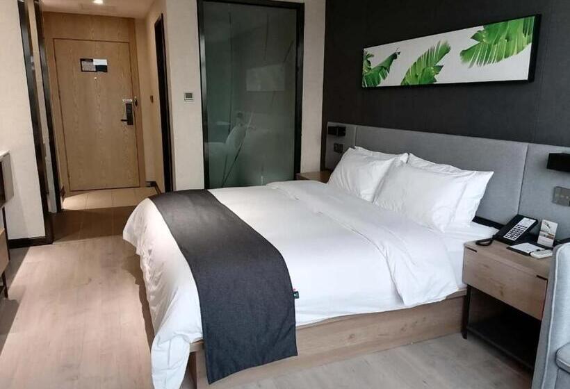 Номер Премиум, Thank Inn Chain Hotel Shangqiu Yongcheng Jinbo Grand Plaza