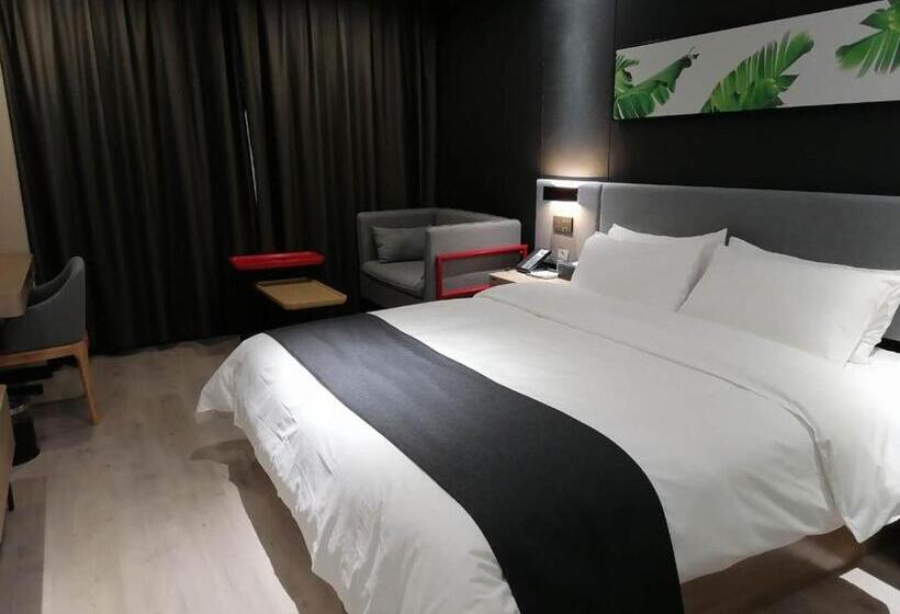 高级大房间, Thank Inn Chain Hotel Shangqiu Yongcheng Jinbo Grand Plaza