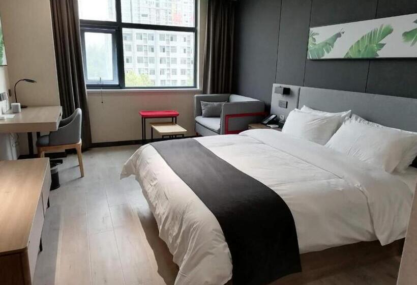 高级大房间, Thank Inn Chain Hotel Shangqiu Yongcheng Jinbo Grand Plaza