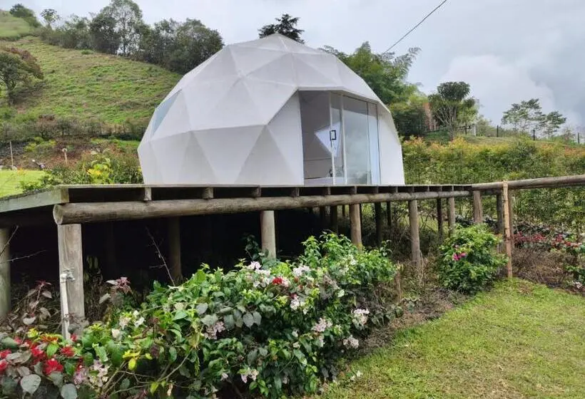 Deluxe-perhehuone, Rainbow Glamping