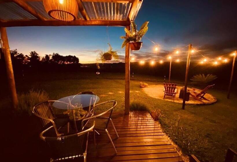 בקתת חדר, Refúgio Do Sol Park Pousada   Cabana   Hospedagem