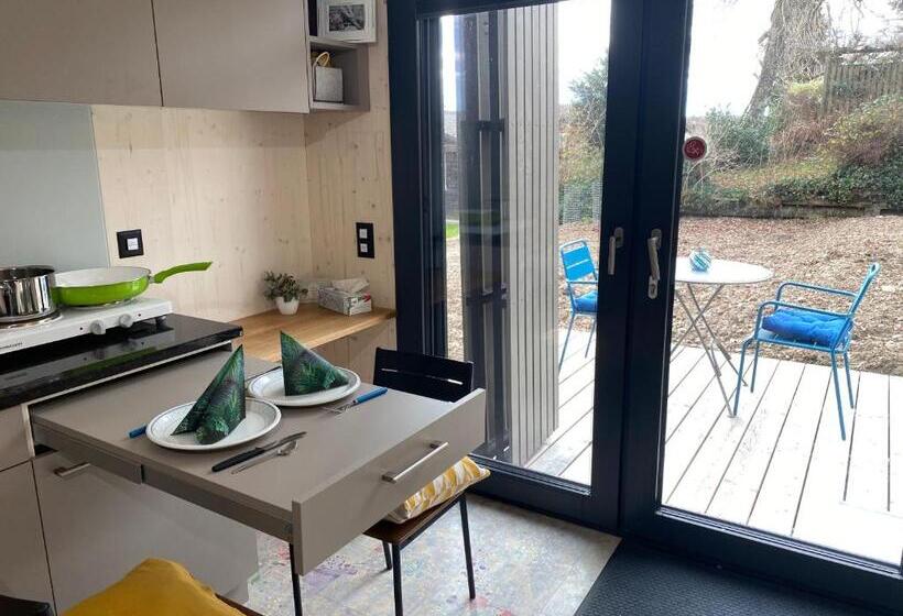 إستوديو قياسى مزودة بتراس, Auf Wolke 7   Gäste Studio Im Mini House In Ch 4556 Aeschi So