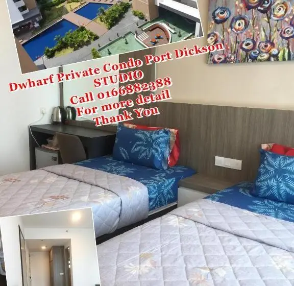 スタンダードルーム, D Wharf Port Dickson Private Condo Waterfront