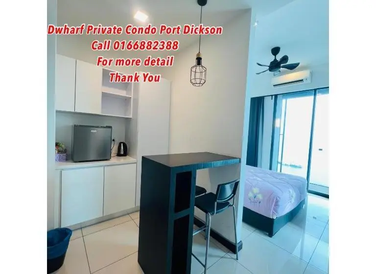 バルコニー付きスタンダードステューディオ, D Wharf Port Dickson Private Condo Waterfront
