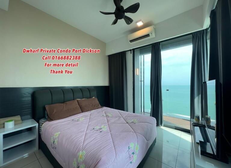 스탠다드 발코니 스튜디오, D Wharf Port Dickson Private Condo Waterfront
