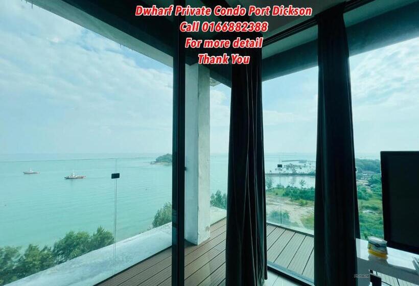 스탠다드 발코니 스튜디오, D Wharf Port Dickson Private Condo Waterfront